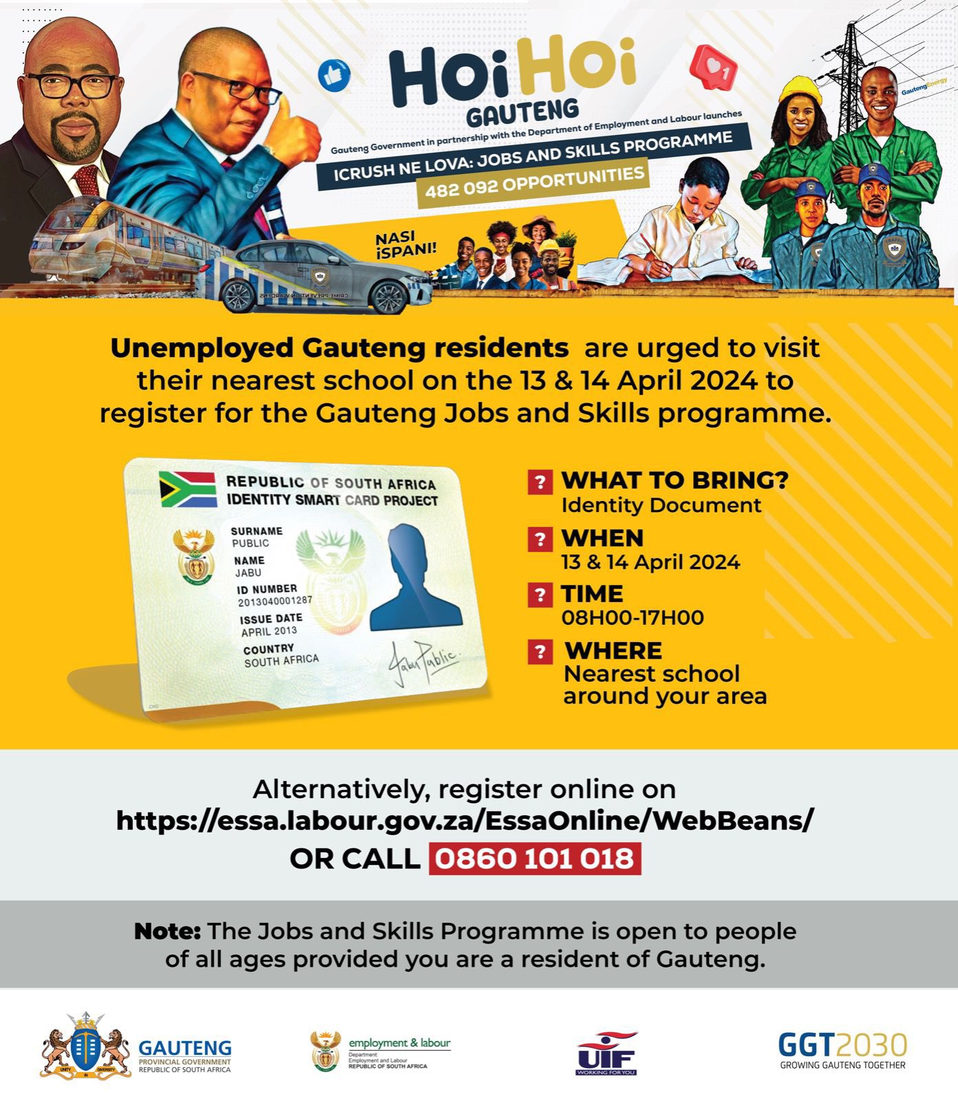 Gauteng Jobs and Skills Programme