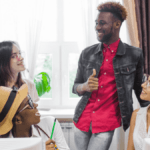 College Brand Ambassador in Cape Town engaging with prospective students