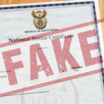 Fake Matric Certificates
