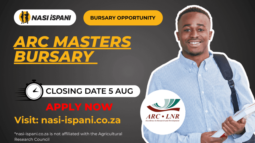 ARC Masters Bursary for Agricultural Studies