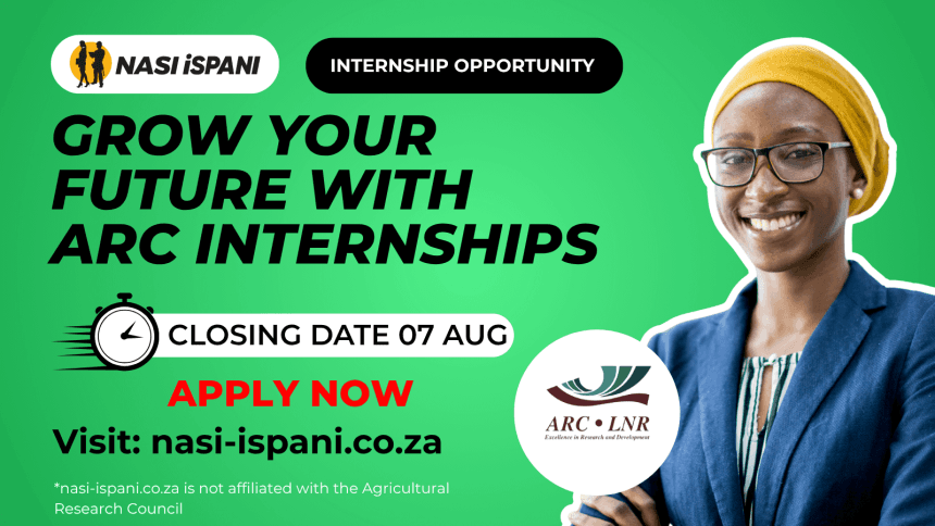Agricultural Research Council Internships