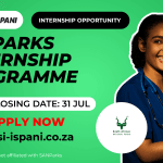 Animal Health Technology Internship Programme at SANParks