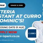 Cafeteria Assistant Vacancy At Curro St Dominic's