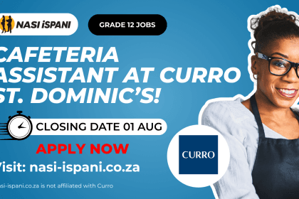 Cafeteria Assistant Vacancy At Curro St Dominic's