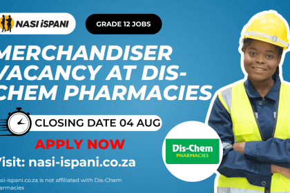 Casual Merchandiser Vacancy at Dis-Chem Pharmacies
