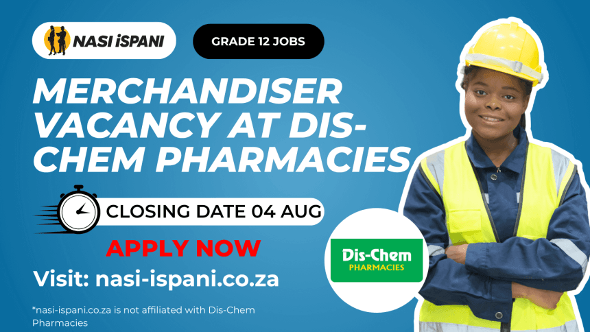 Casual Merchandiser Vacancy at Dis-Chem Pharmacies