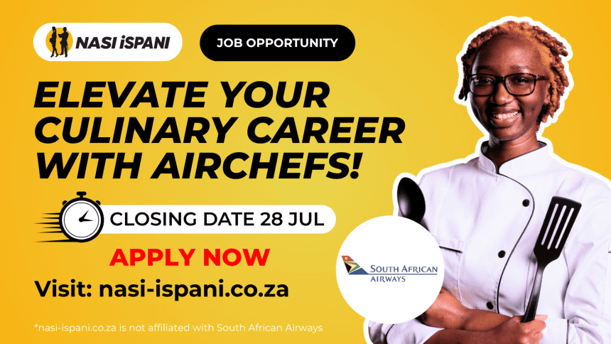 Chef Vacancies At The South African Airways