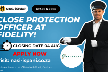 Close Protection Officer Vacancy At Fidelity Services Group