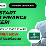 Finance Graduate Internship At MANCOSA PTY LTD