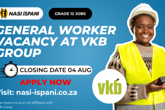General Worker Vacancy at VKB Group