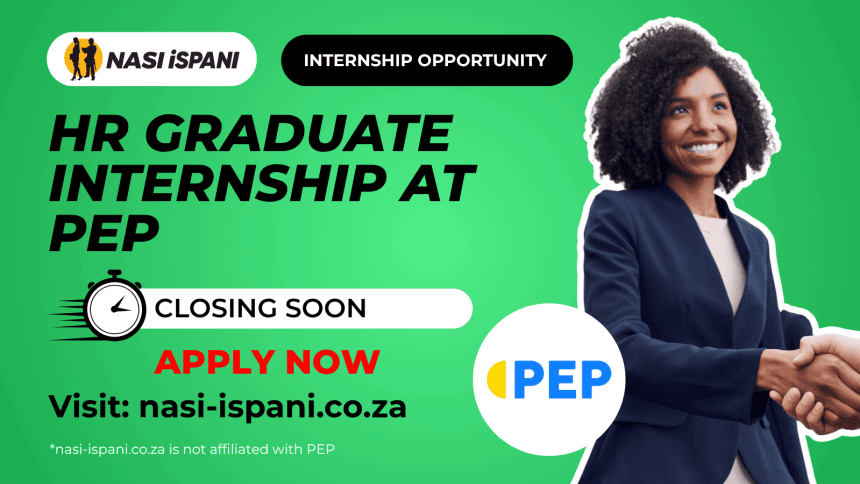 HR Graduate Internship At PEP 2025