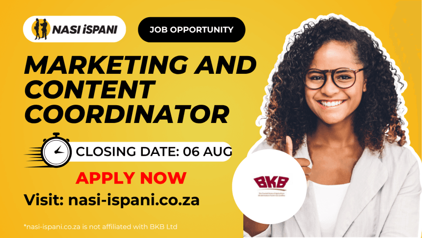 Marketing and Content Coordinator Job at BKB Ltd