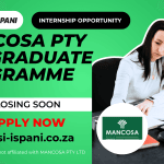 MANCOSA PTY LTD Graduate Programme