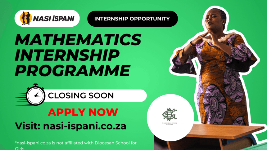 Mathematics Internship Programme at the Diocesan School for Girls
