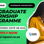 SAS Graduate Internship Programme