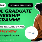 Sasol Graduate Traineeship Programme