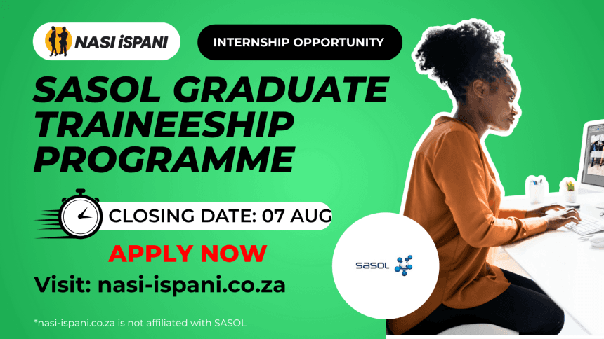 Sasol Graduate Traineeship Programme