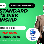 Standard Bank Risk Execution Internship Programme 2025