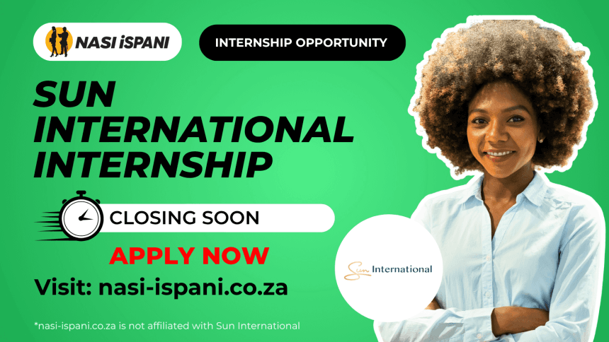 Sun International Internship Programme (2026)