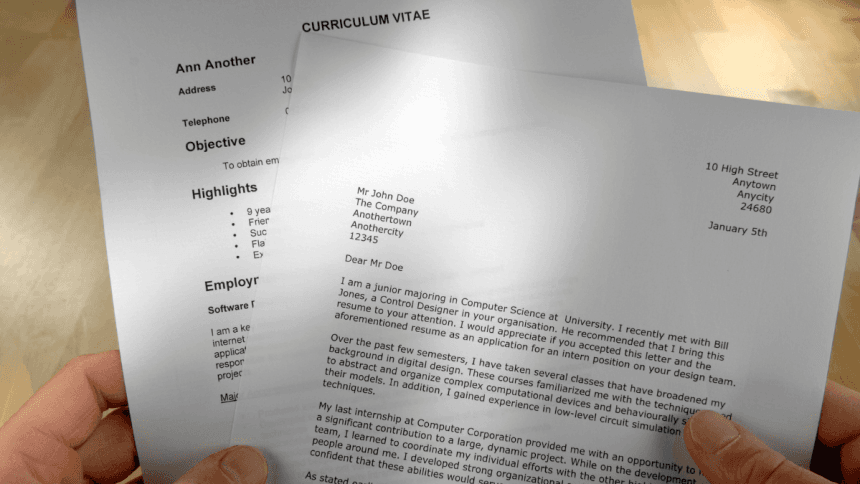 TMPD Cover Letter Example That Works