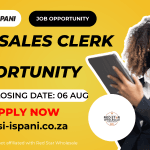 Telesales Clerk position at Red Star Wholesale Catering Services