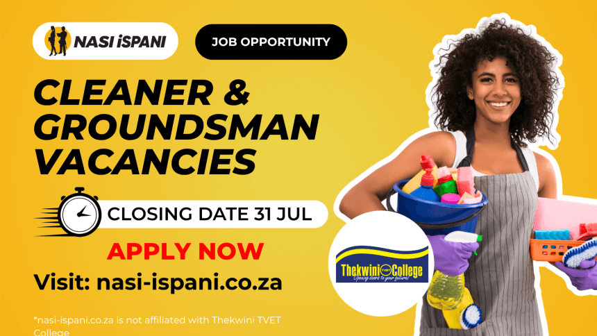 Thekwini TVET College Vacancies