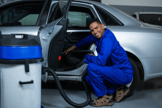 Wash Bay Cleaner at Halfway Toyota George