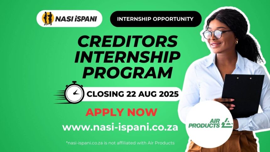 Air Products Creditors Internship Program 2025