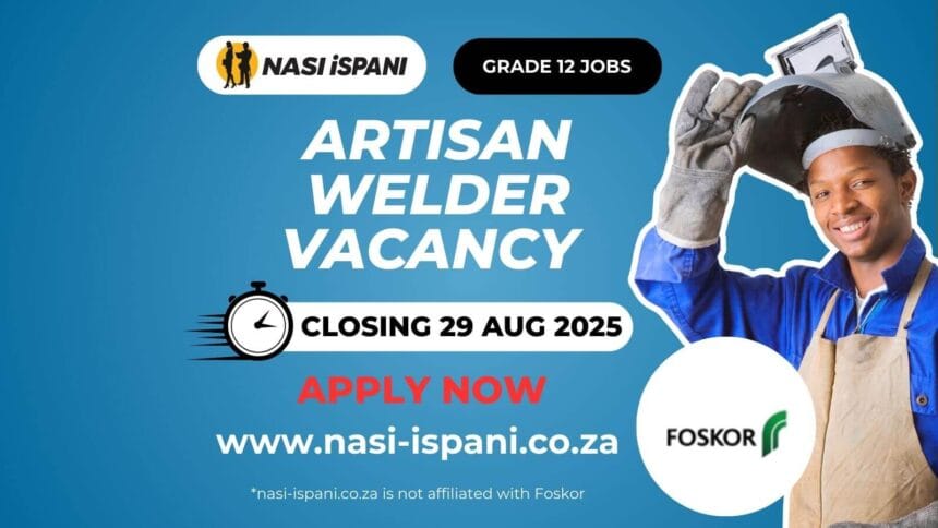 Artisan Welder Vacancy at Foskor