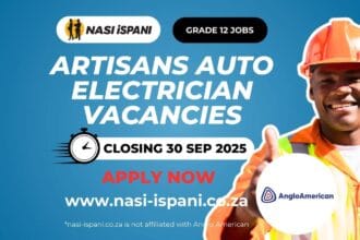 Artisans Auto Electrician Vacancies at Anglo American (7 posts)