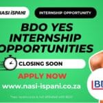 BDO YES Internship Opportunities