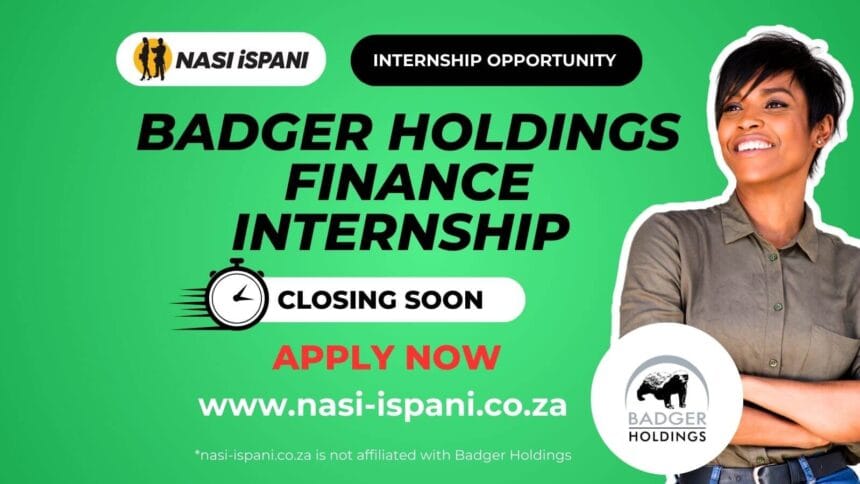 Badger Holdings Finance Internship 2026