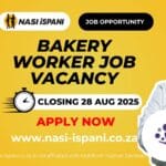 Bakery Worker Job Vacancy