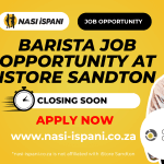 Barista Job Opportunity at iStore Sandton