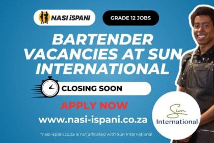 Bartender Vacancies at Sun International