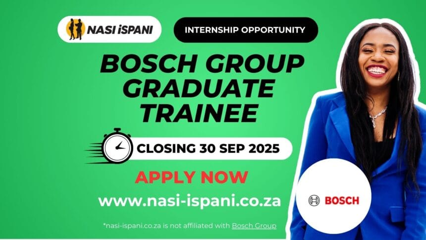 Bosch Group Graduate Trainee