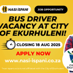 Bus Driver Vacancy at the City of Ekurhuleni