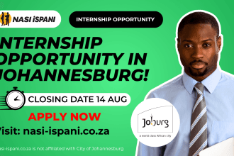 City of Johannesburg Internship Intake Officer