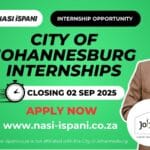 City of Johannesburg Internship Opportunities