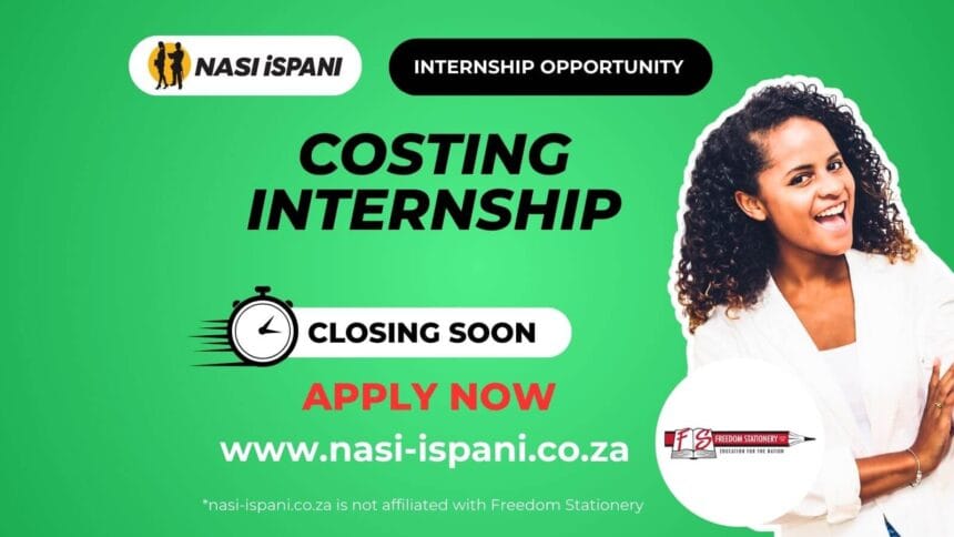 Costing Internship at Freedom Stationery (Pty) Ltd