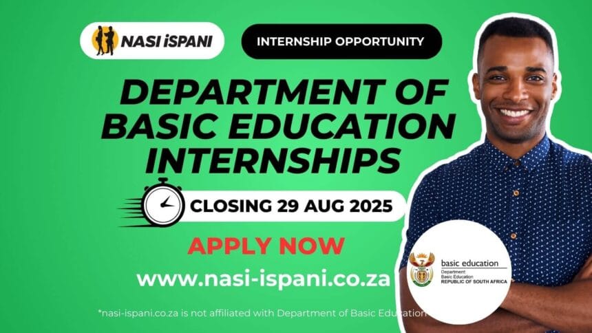 DPSA Circular: Department of Basic Education Internship Programme