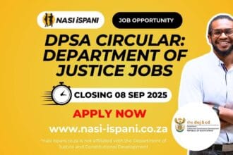 DPSA Circular: Department of Justice and Constitutional Development