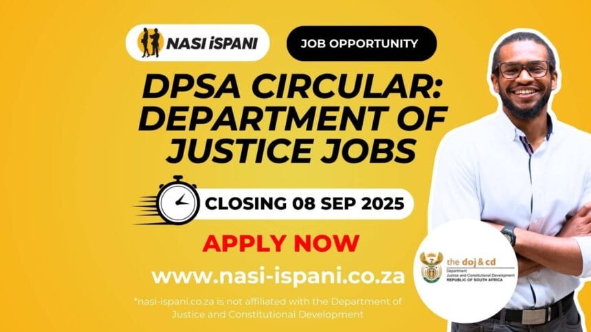 DPSA Circular: Department of Justice and Constitutional Development