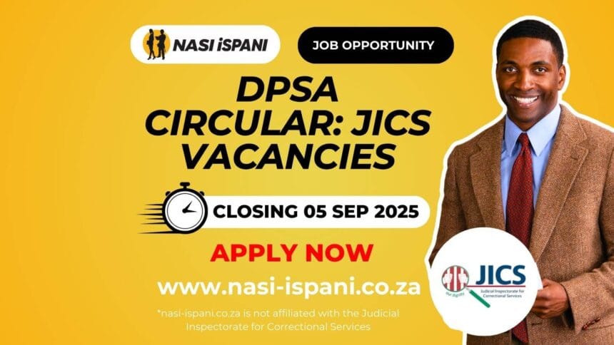 DPSA Circular: Judicial Inspectorate for Correctional Services