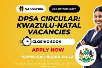 DPSA Circular: KwaZulu-Natal Vacancies