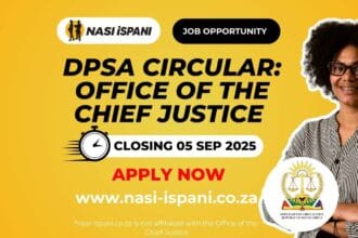 DPSA Circular: Office of the Chief Justice