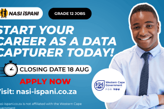 Data Capturer Vacancy At the Western Cape Department of Infrastructure