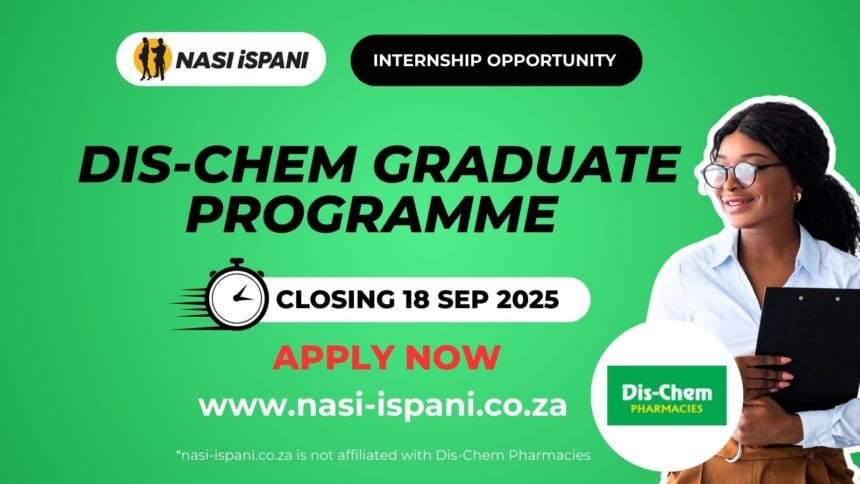 Dis-Chem Pharmacies Limited Graduate Programme