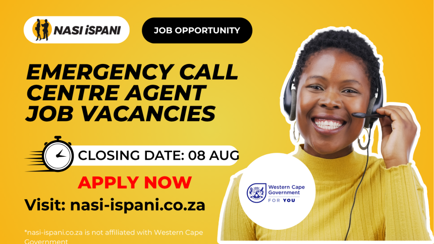 Emergency Call Centre Agent Job Vacancies