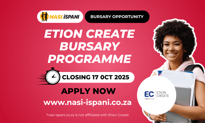 Etion Create Bursary Programme